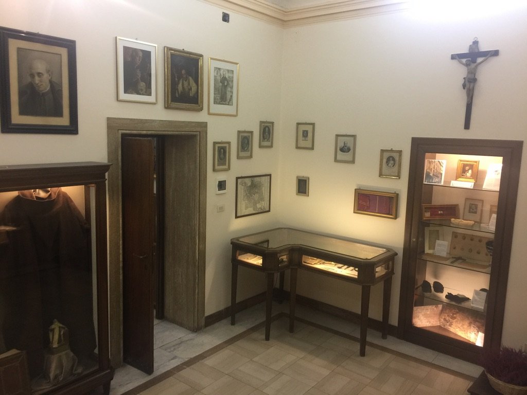 Das Zimmer von Vinzenz Pallotti in Rom